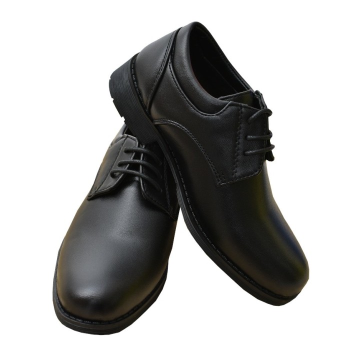Buty chłopięce wizytowe American Club KOM36 Czarne