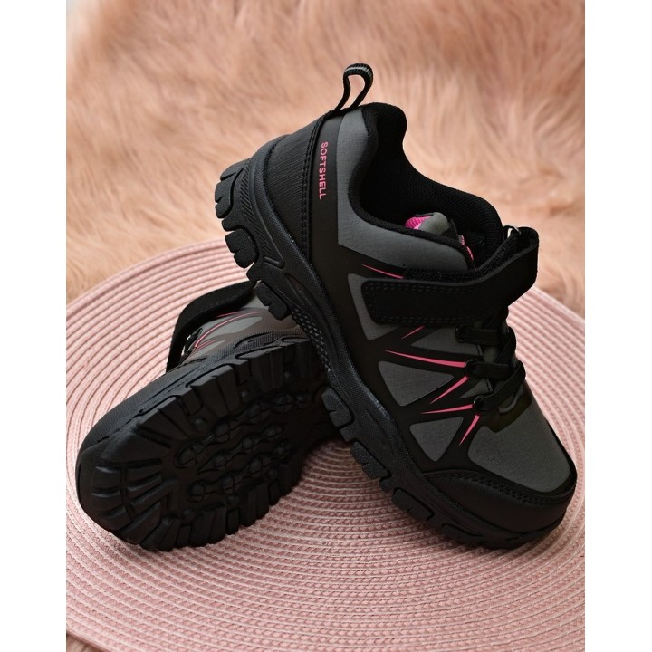 Buty dziecięce trekkingowe American Club WT92 Szare