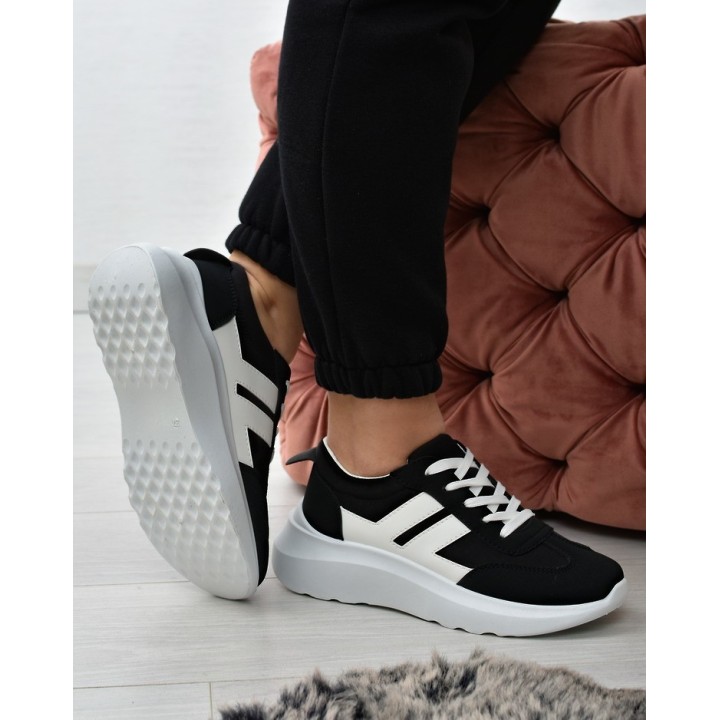 Sneakersy damskie Vinceza 19435 Czarne