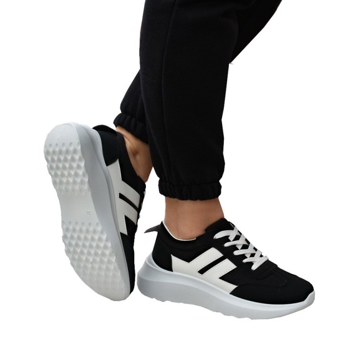Sneakersy damskie Vinceza 19435 Czarne