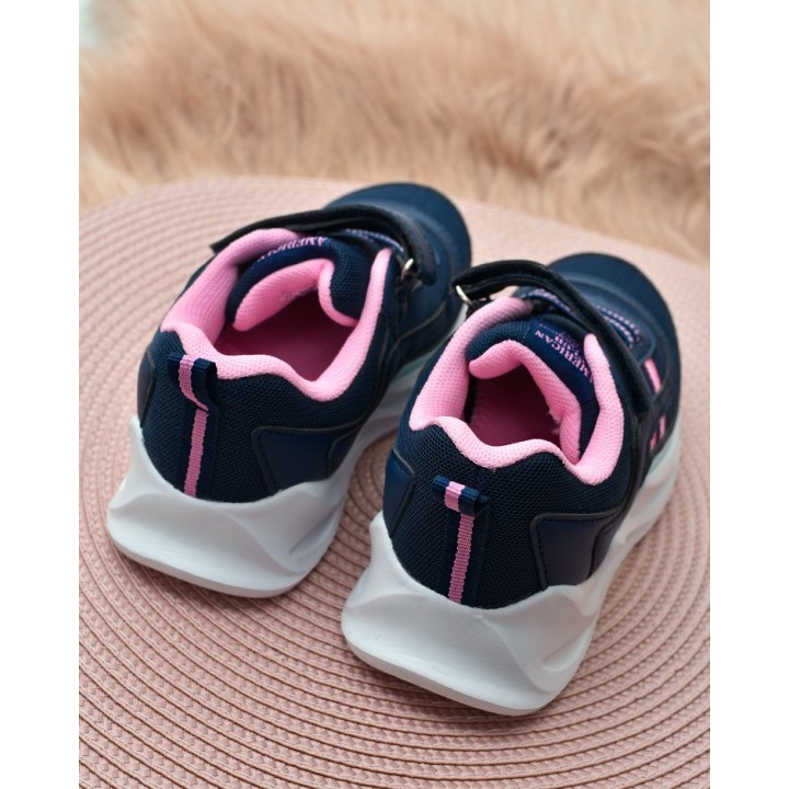 Buty sportowe dziecięce American Club HL58 Granatowe
