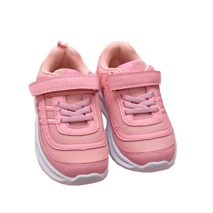 Buty sportowe dziecięce American Club HL58 Różowe