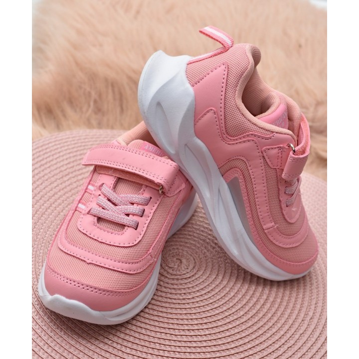 Buty sportowe dziecięce American Club HL58 Różowe