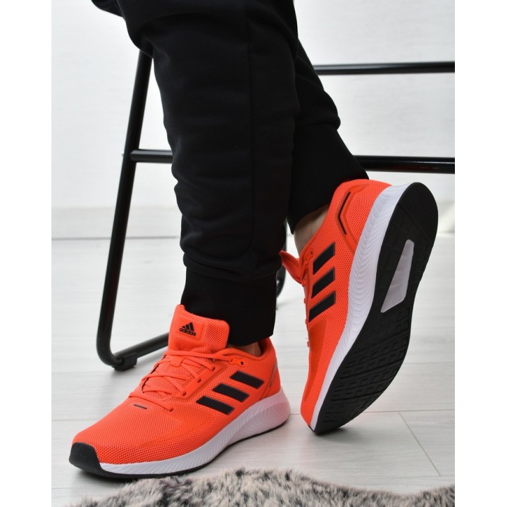 Buty sportowe męskie Adidas Runfalcon 2.0 H04537 Pomarańczowe