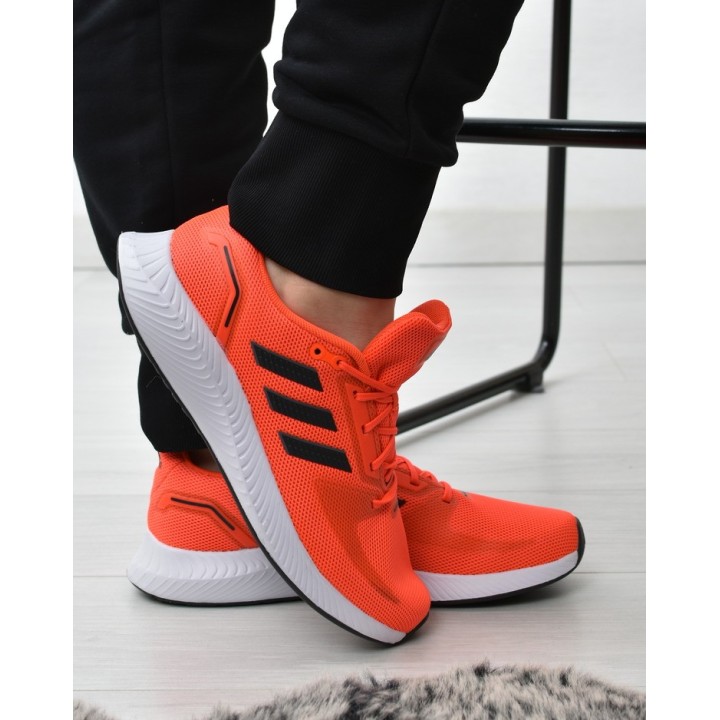 Buty sportowe męskie Adidas Runfalcon 2.0 H04537 Pomarańczowe