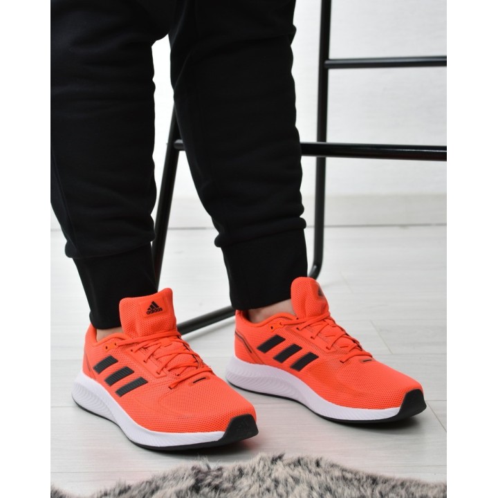 Buty sportowe męskie Adidas Runfalcon 2.0 H04537 Pomarańczowe