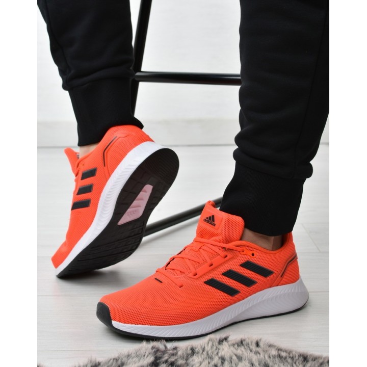 Buty sportowe męskie Adidas Runfalcon 2.0 H04537 Pomarańczowe