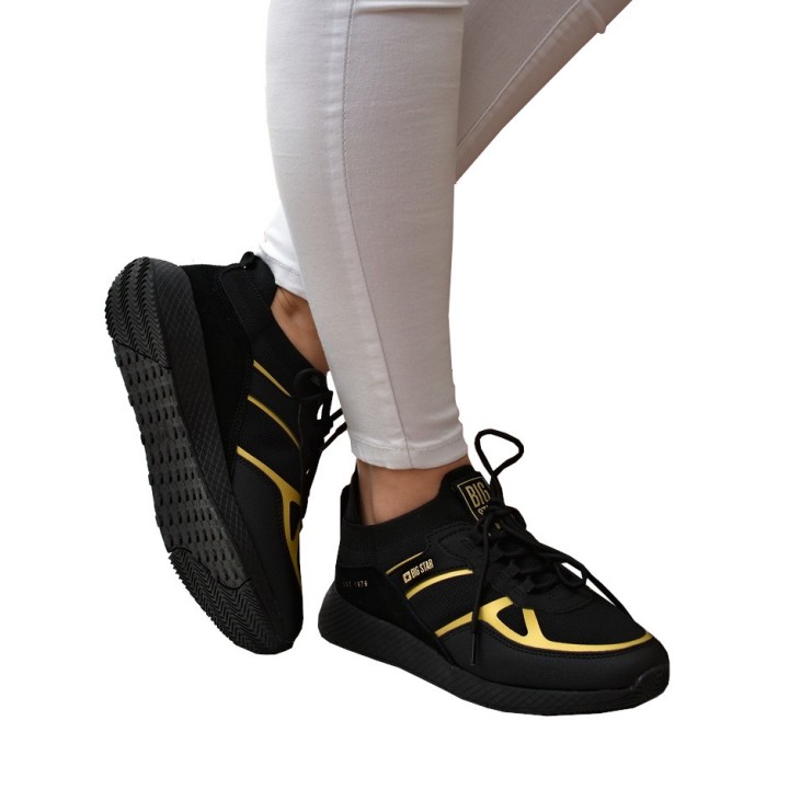 Buty sportowe damskie Big Star JJ274A195 Czarne