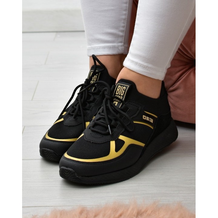 Buty sportowe damskie Big Star JJ274A195 Czarne