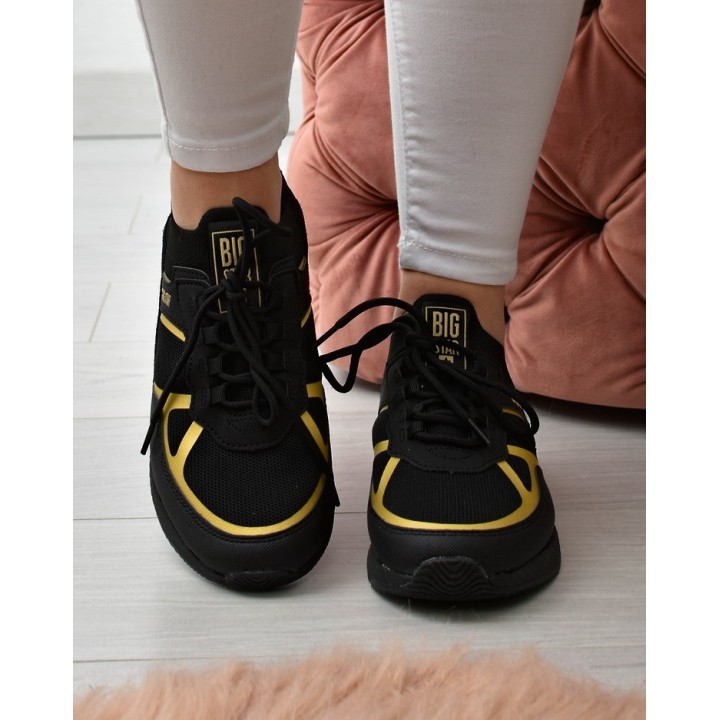 Buty sportowe damskie Big Star JJ274A195 Czarne