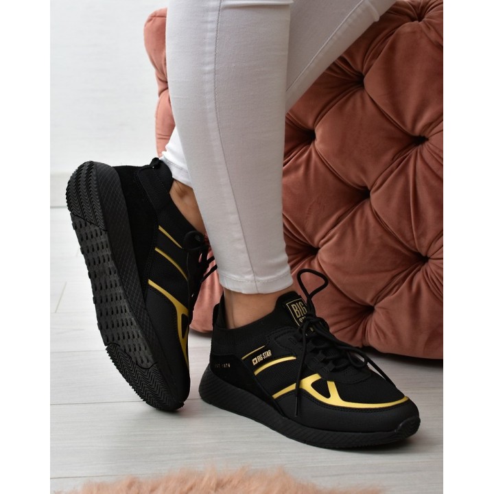 Buty sportowe damskie Big Star JJ274A195 Czarne
