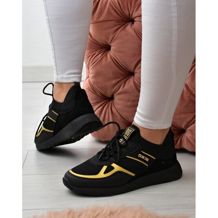 Buty sportowe damskie Big Star JJ274A195 Czarne