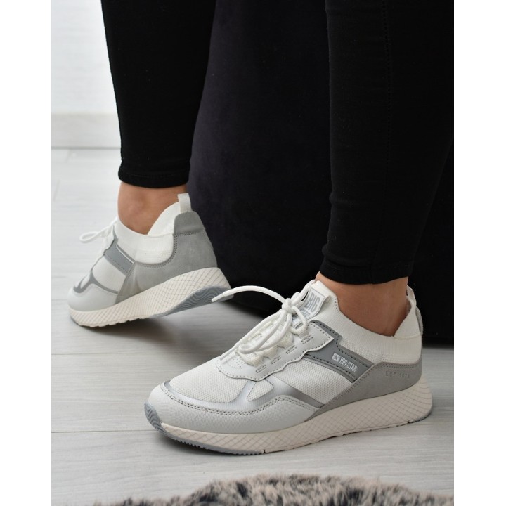 Buty sportowe damskie Big Star JJ274A196 Białe