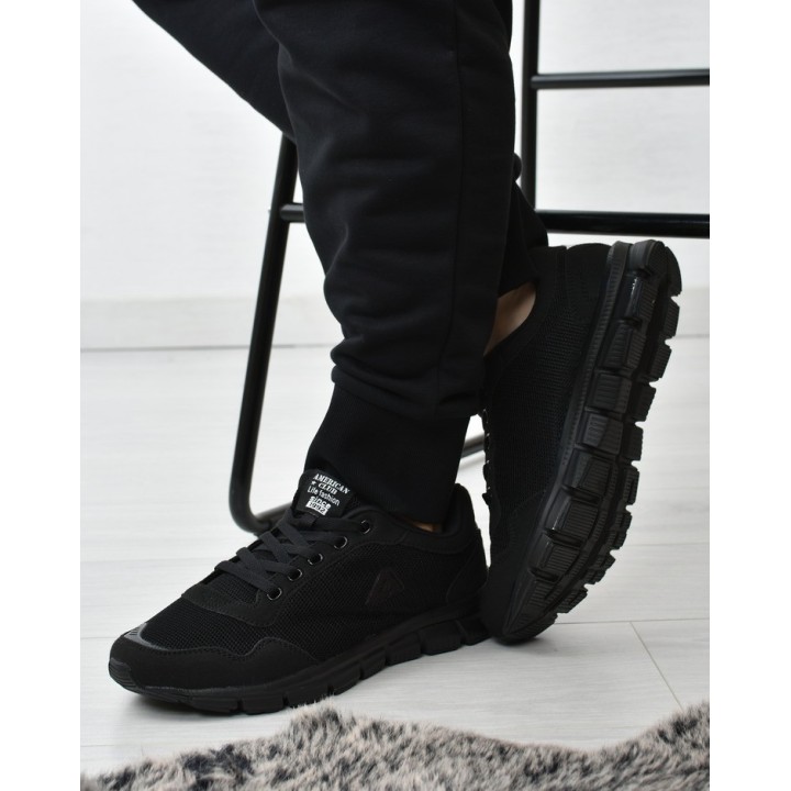 Buty sportowe męskie American Club WT80 Czarne