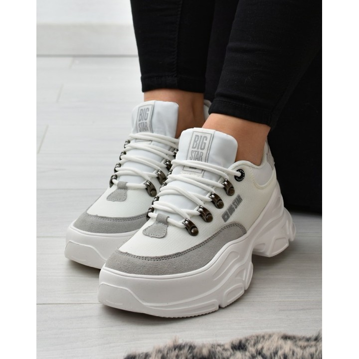 Sneakersy damskie Big Star JJ274A220 Białe