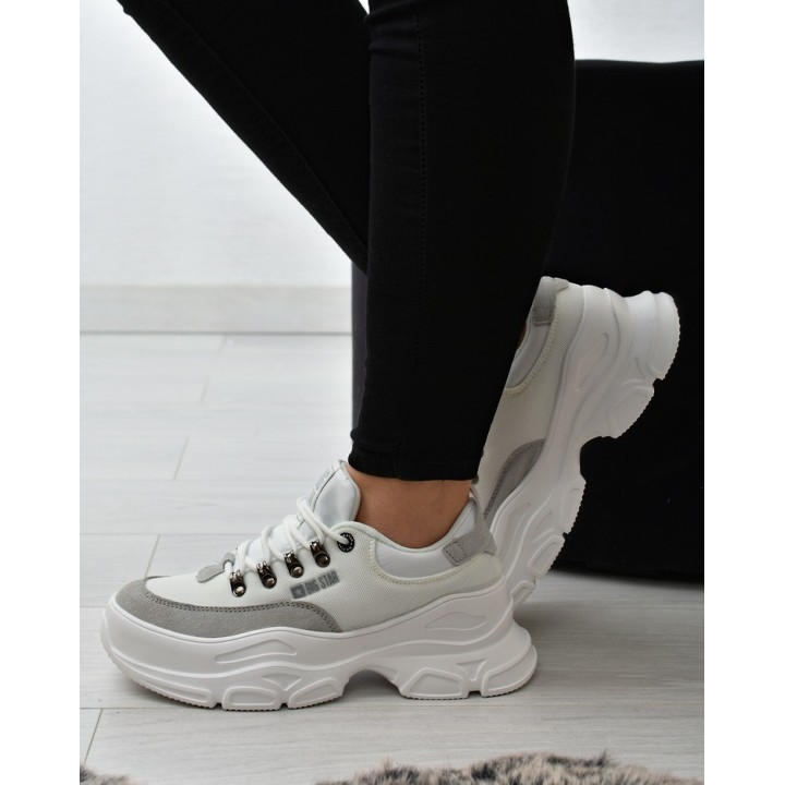 Sneakersy damskie Big Star JJ274A220 Białe