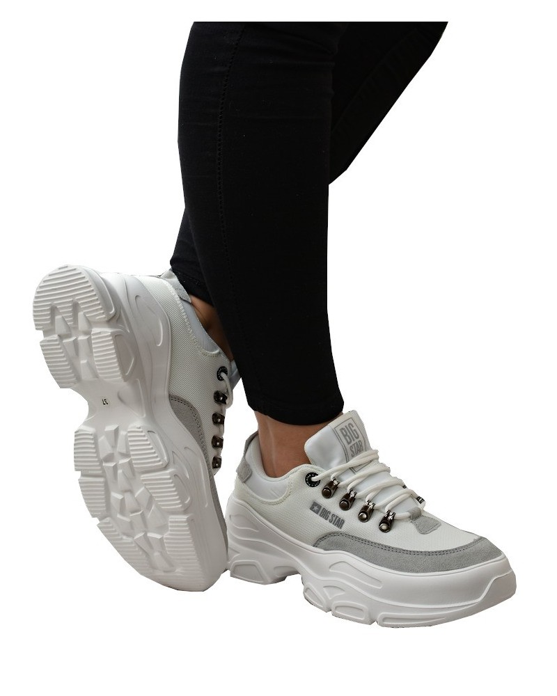 Sneakersy damskie Big Star JJ274A220 Białe