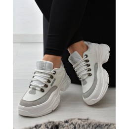 Sneakersy damskie Big Star JJ274A220 Białe