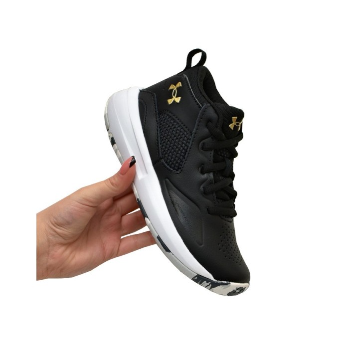 Buty sportowe dziecięce Under Armour UA PS Lockdown 5 3023534-003 Czarne