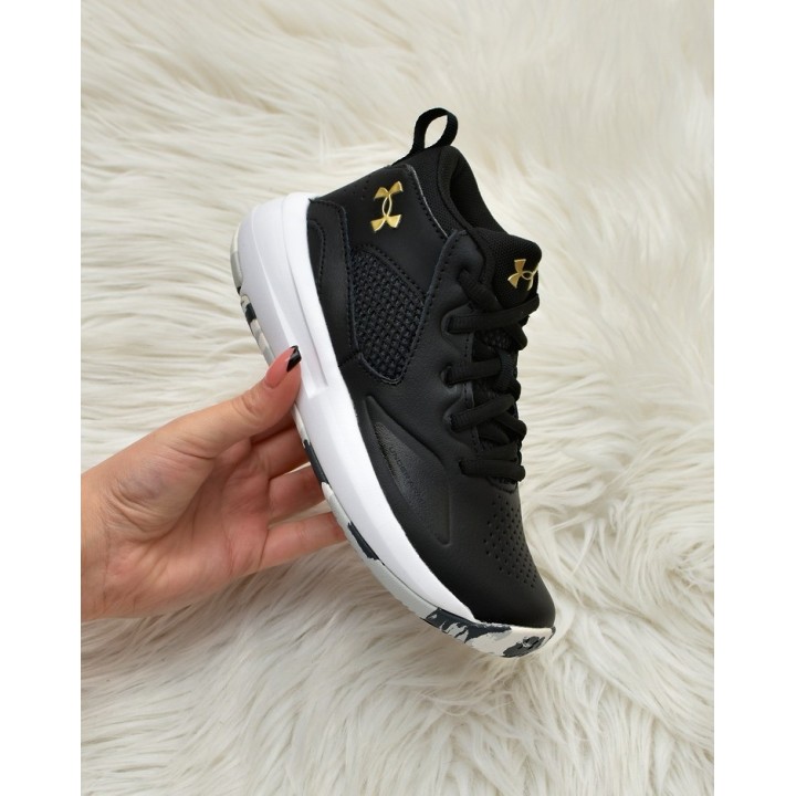 Buty sportowe dziecięce Under Armour UA PS Lockdown 5 3023534-003 Czarne