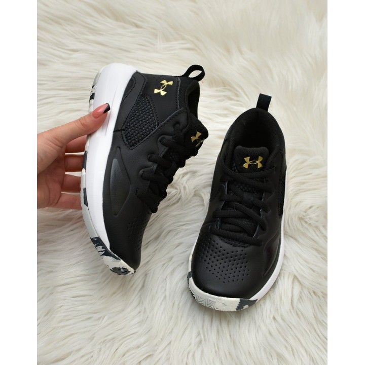 Buty sportowe dziecięce Under Armour UA PS Lockdown 5 3023534-003 Czarne
