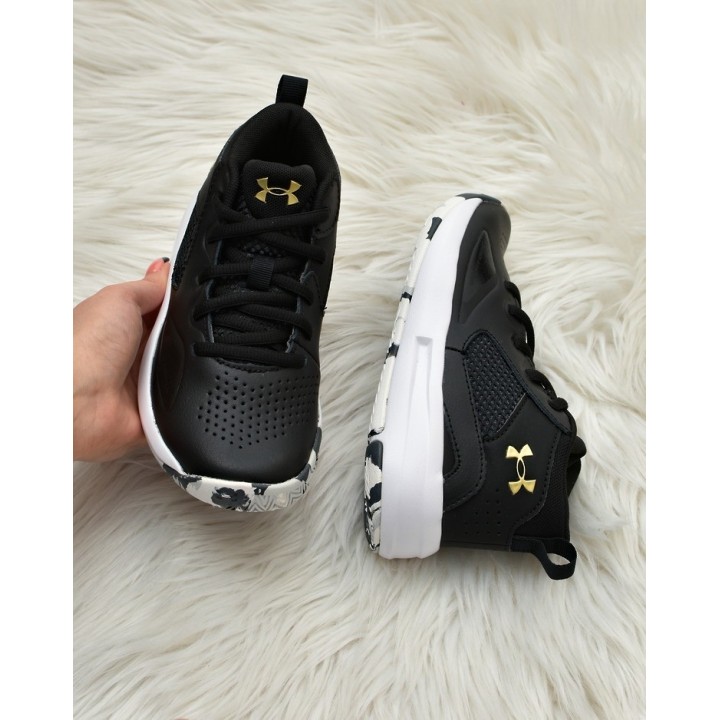 Buty sportowe dziecięce Under Armour UA PS Lockdown 5 3023534-003 Czarne