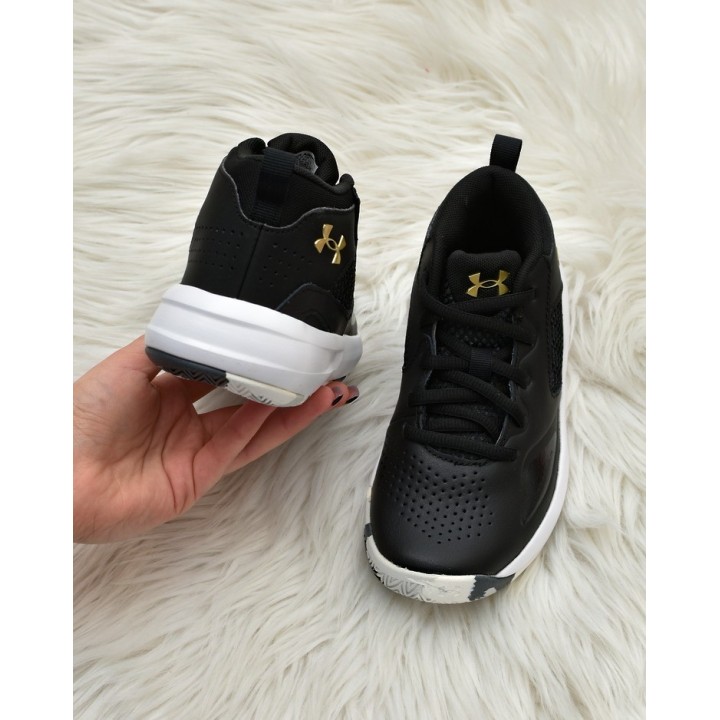 Buty sportowe dziecięce Under Armour UA PS Lockdown 5 3023534-003 Czarne