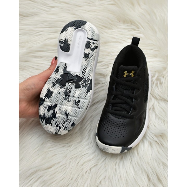 Buty sportowe dziecięce Under Armour UA PS Lockdown 5 3023534-003 Czarne