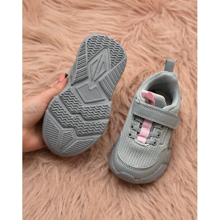 Buty sportowe dziecięce American Club AA27 Szare