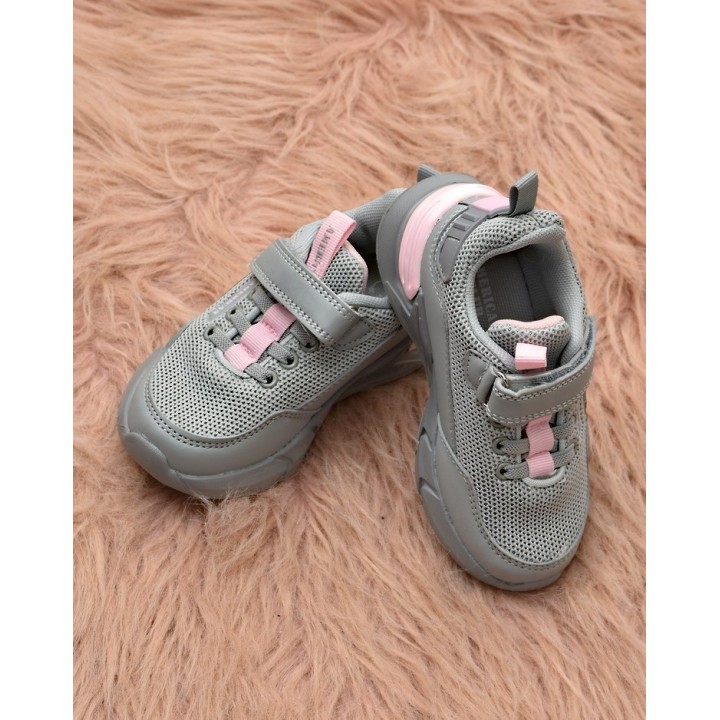 Buty sportowe dziecięce American Club AA27 Szare