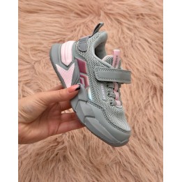 Buty sportowe dziecięce American Club AA27 Szare