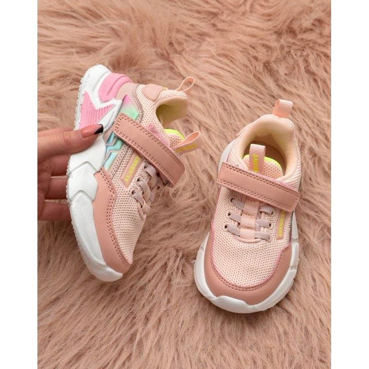 Buty sportowe dziecięce American Club AA27 Różowe