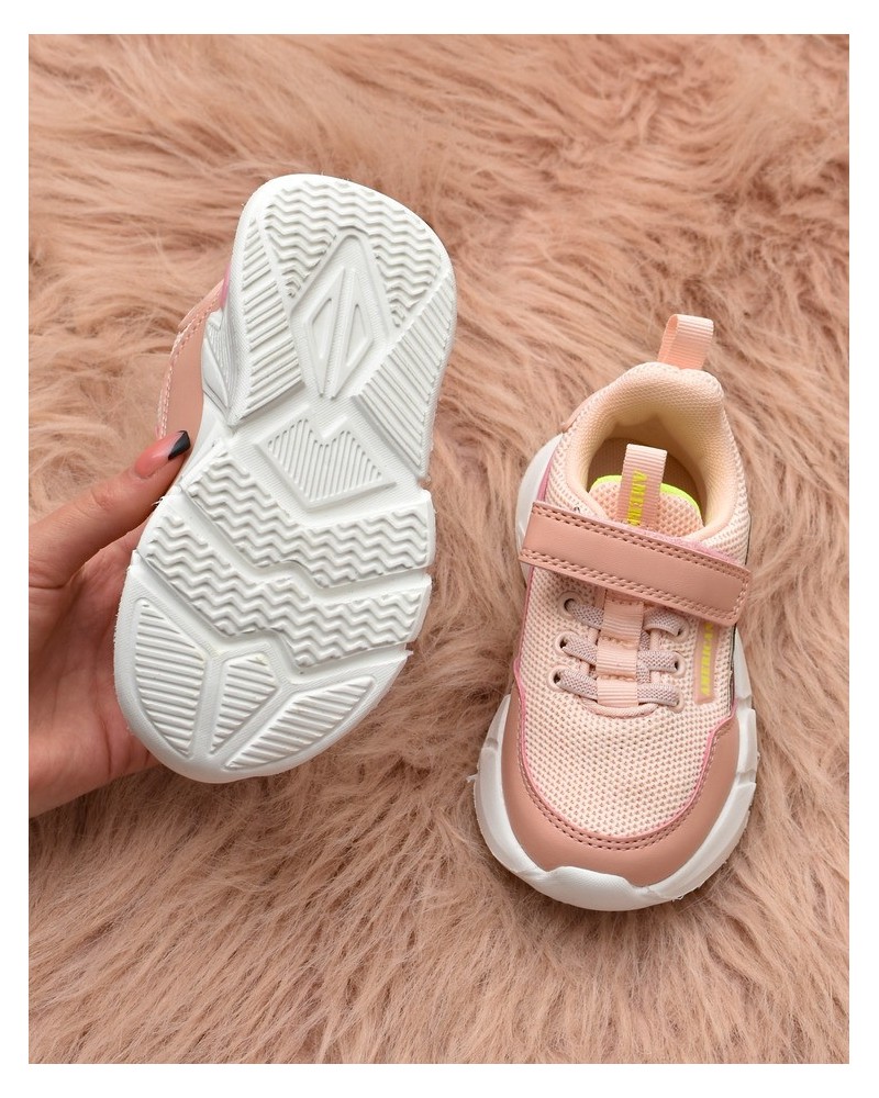 Buty sportowe dziecięce American Club AA27 Różowe