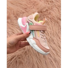 Buty sportowe dziecięce American Club AA27 Różowe