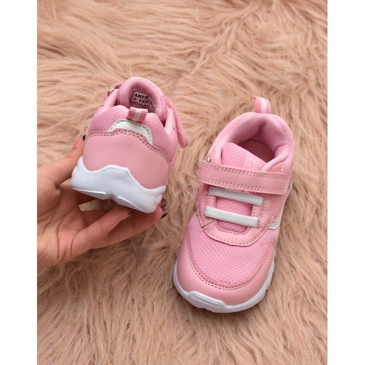Buty sportowe dziecięce American Club WT105 Różowe