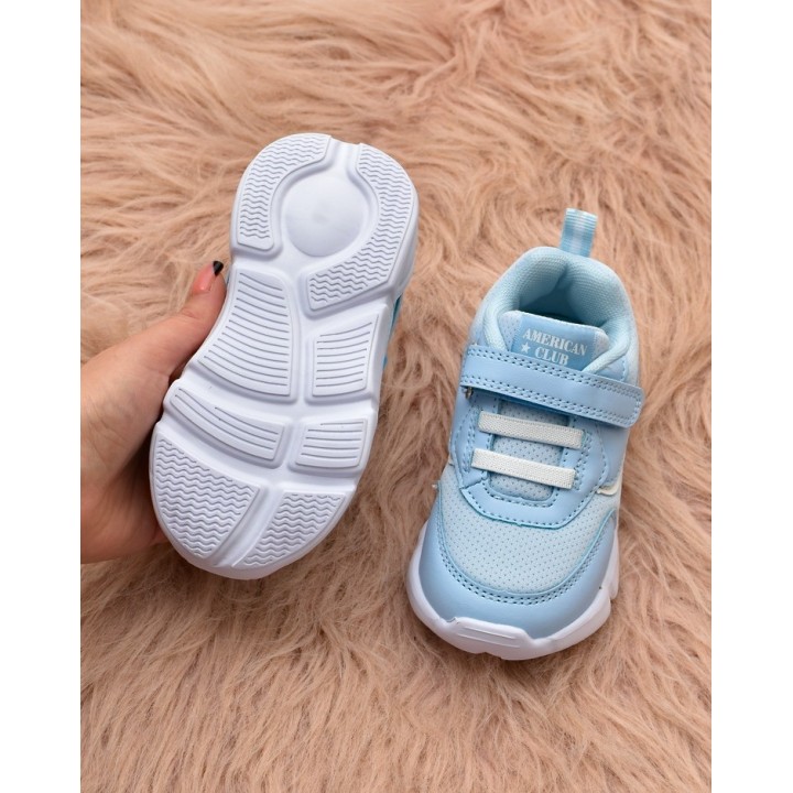 Buty sportowe dziecięce American Club WT105 Niebieskie