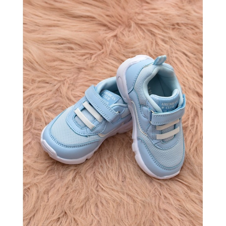 Buty sportowe dziecięce American Club WT105 Niebieskie