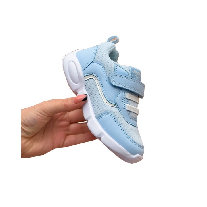 Buty sportowe dziecięce American Club WT105 Niebieskie