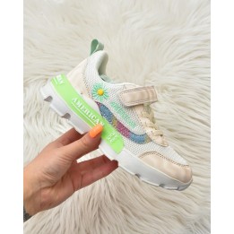 Buty sportowe dziecęce American Club RL78 Beżowe