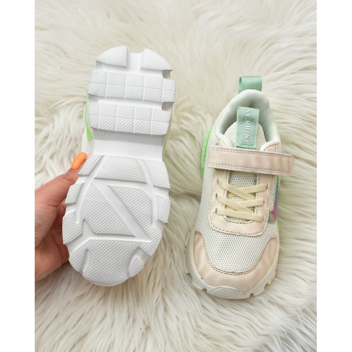 Buty sportowe dziecęce American Club RL78 Beżowe