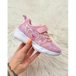 Buty sportowe dziecięce American Club RL83 Fioletowe
