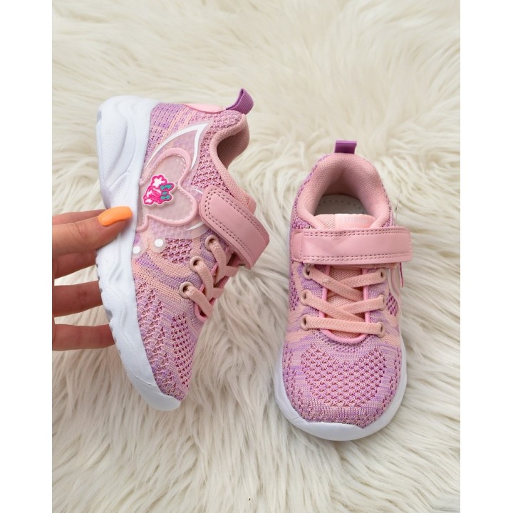 Buty sportowe dziecięce American Club RL83 Fioletowe