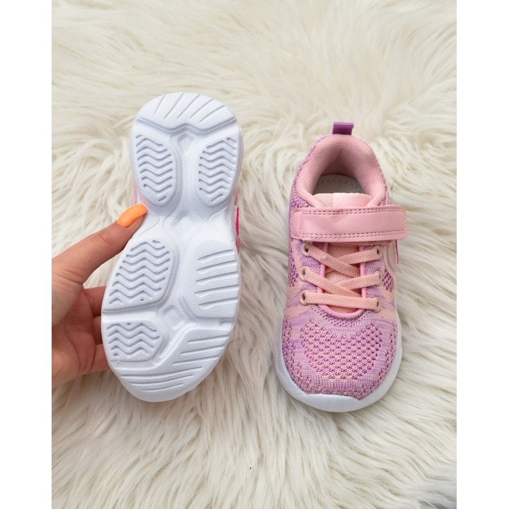 Buty sportowe dziecięce American Club RL83 Fioletowe