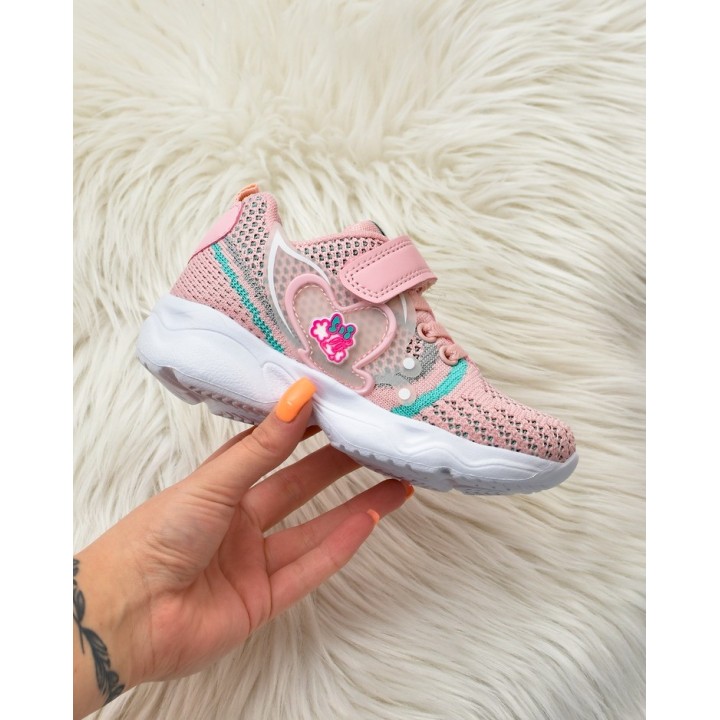 Buty sportowe dziecięce American Club RL83 Różowe