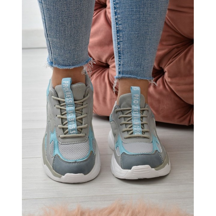 Sneakersy damskie Vinceza 8773 Szare