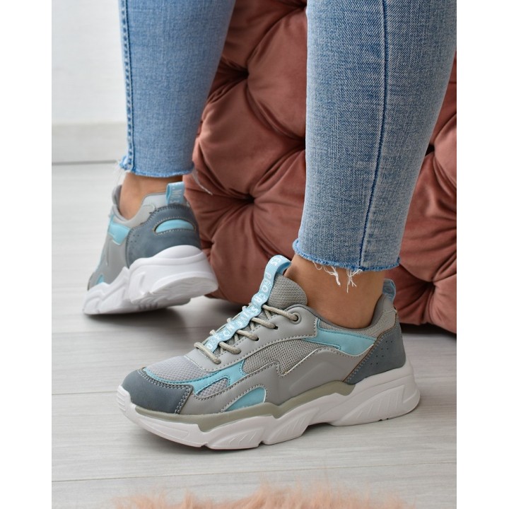Sneakersy damskie Vinceza 8773 Szare