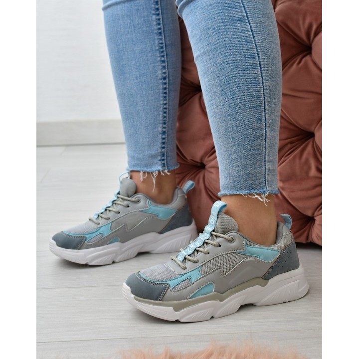 Sneakersy damskie Vinceza 8773 Szare
