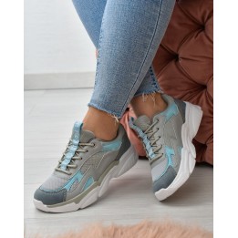 Sneakersy damskie Vinceza 8773 Szare