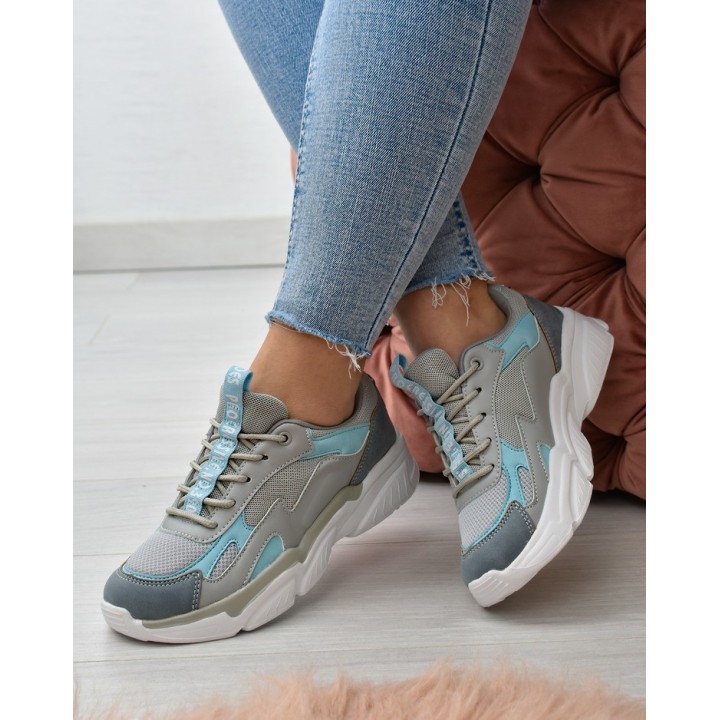 Sneakersy damskie Vinceza 8773 Szare