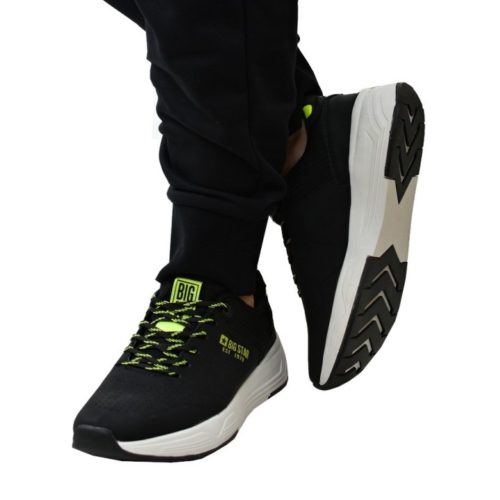 Buty sportowe męskie Big Star JJ174281 Czarne
